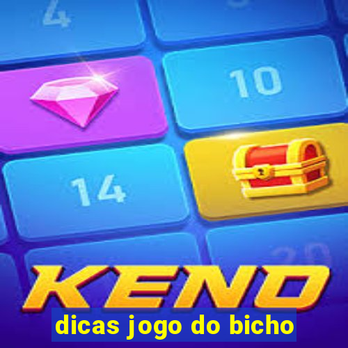 dicas jogo do bicho